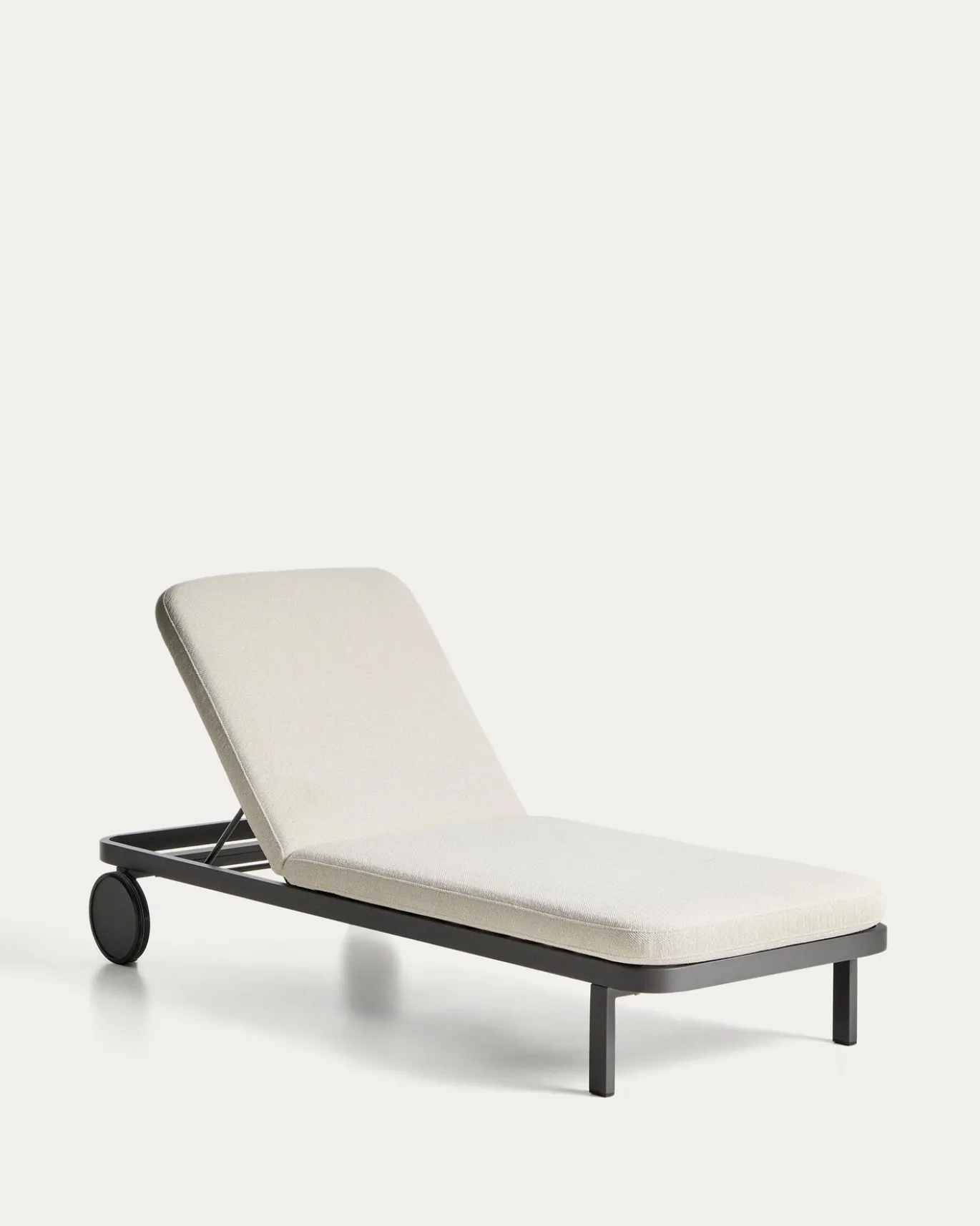 Kave Home Ligbed Rodia Beige/Grafiet 200cm