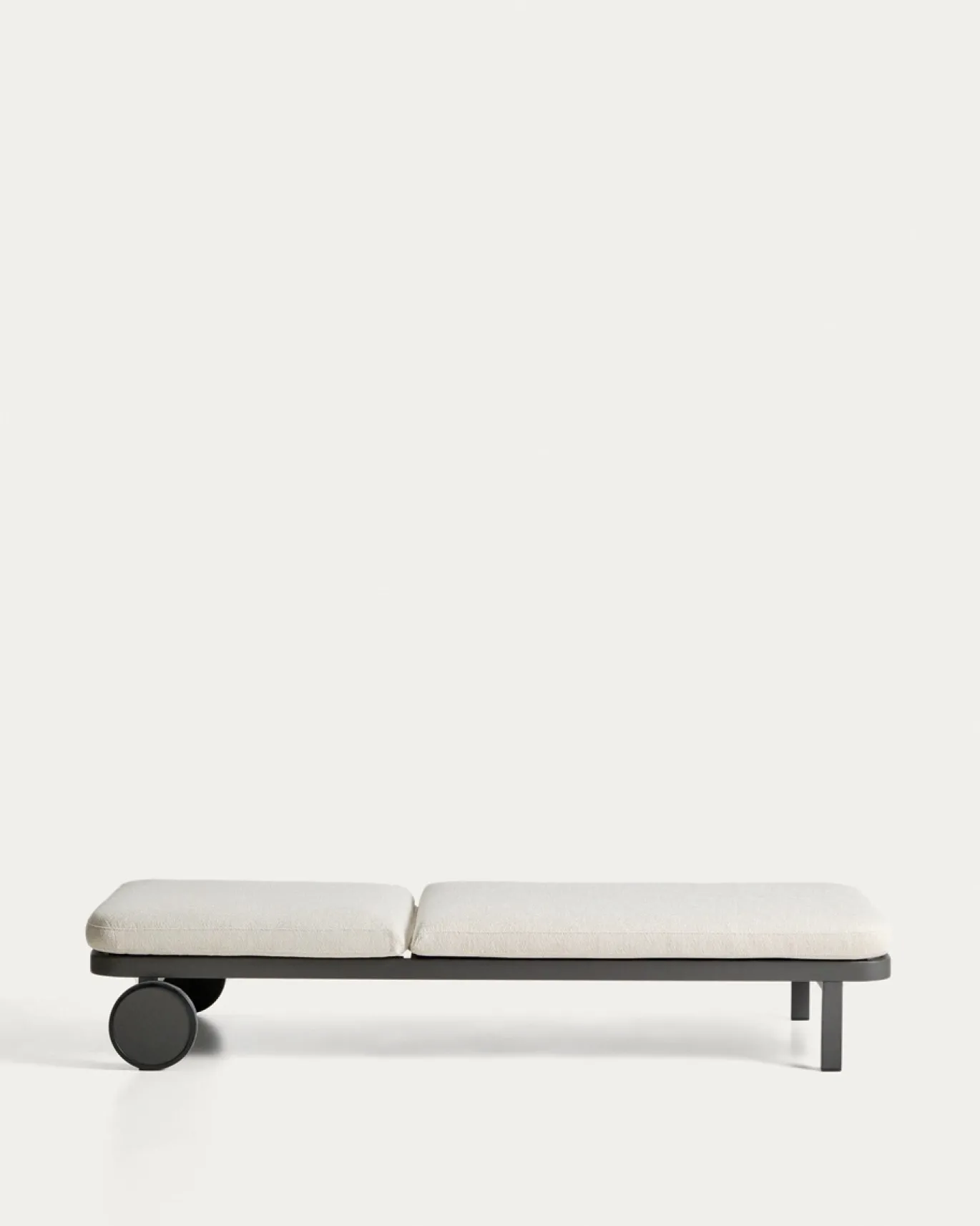 Kave Home Ligbed Rodia Beige/Grafiet 200cm