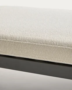 Kave Home Ligbed Rodia Beige/Grafiet 200cm