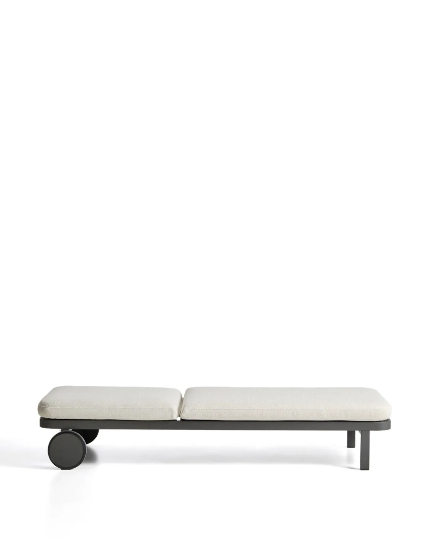 Kave Home Ligbed Rodia Beige/Grafiet 200cm