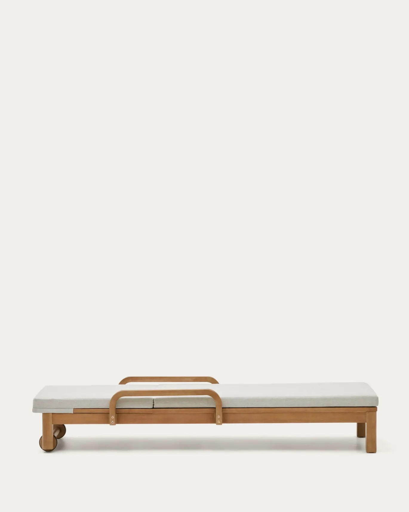Kave Home Ligstoel Sonsaura Massief Eucalyptushout