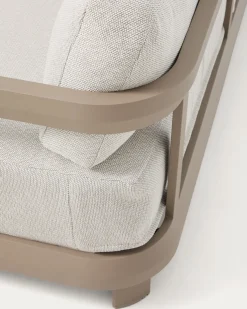 Kave Home Loungeset Nerano Hoekbank Taupe