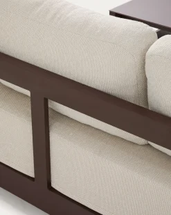 Kave Home Loungeset Nerano 3-Zits Bruin
