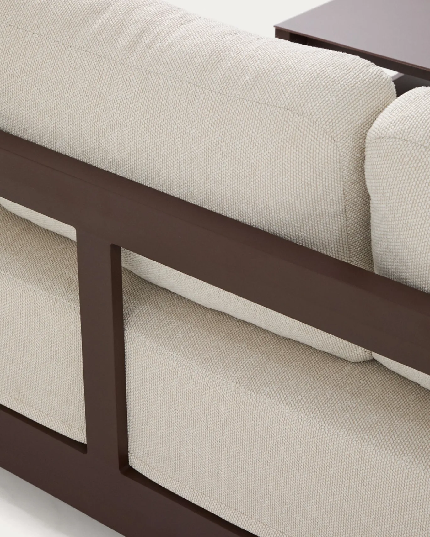 Kave Home Loungeset Nerano 3-Zits Bruin