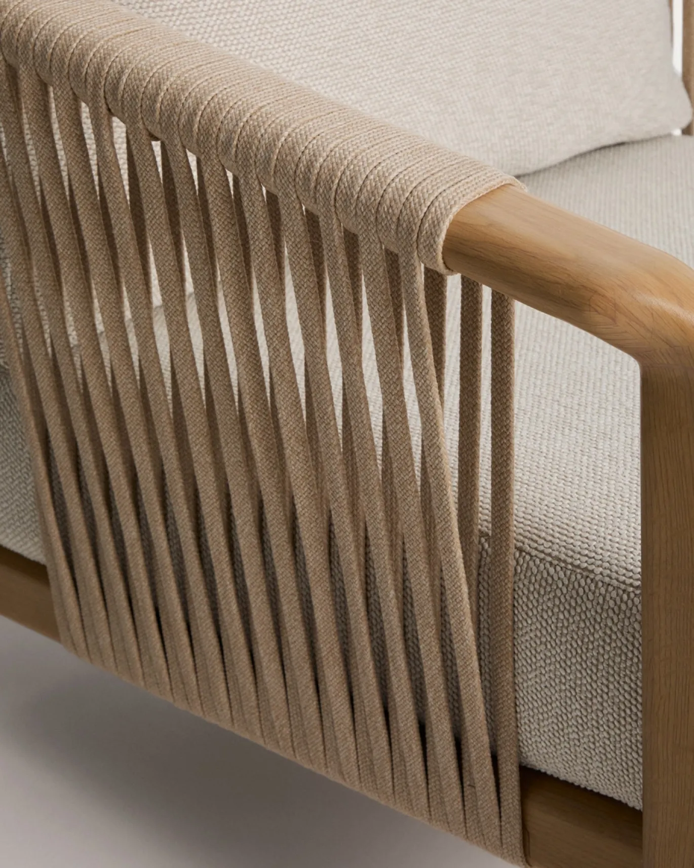 Kave Home Loungeset Sirte Aluminium Beige