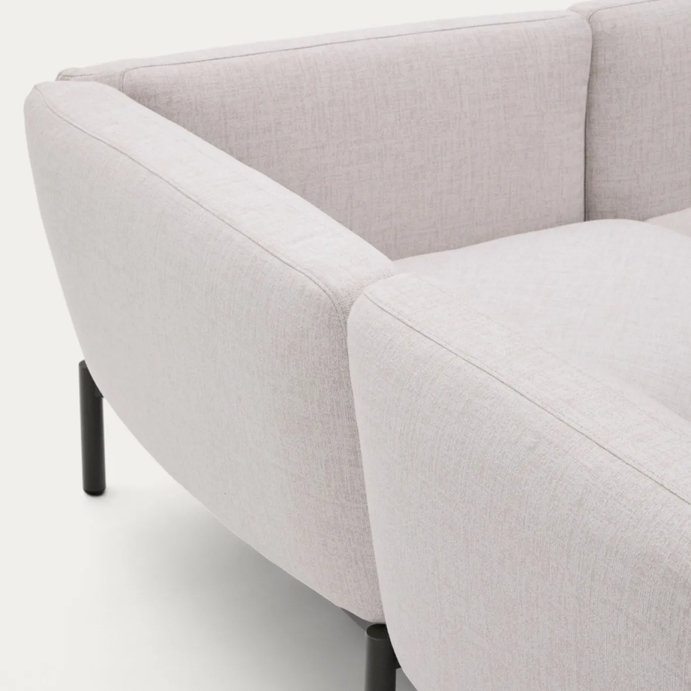 Kave Home Loungeset Sorells 5-Zits Beige/Naturel/Groen