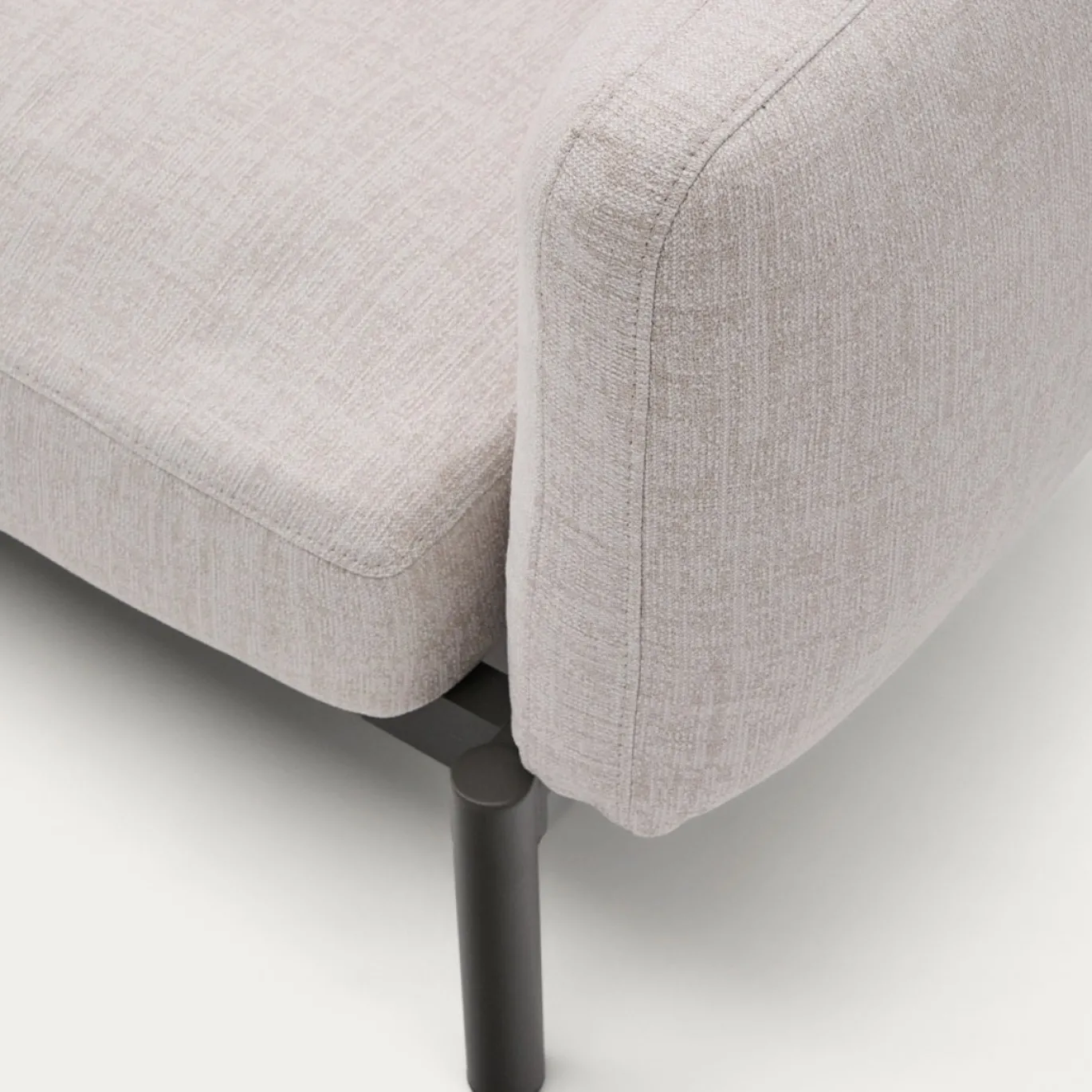 Kave Home Loungeset Sorells 5-Zits Beige/Naturel/Groen
