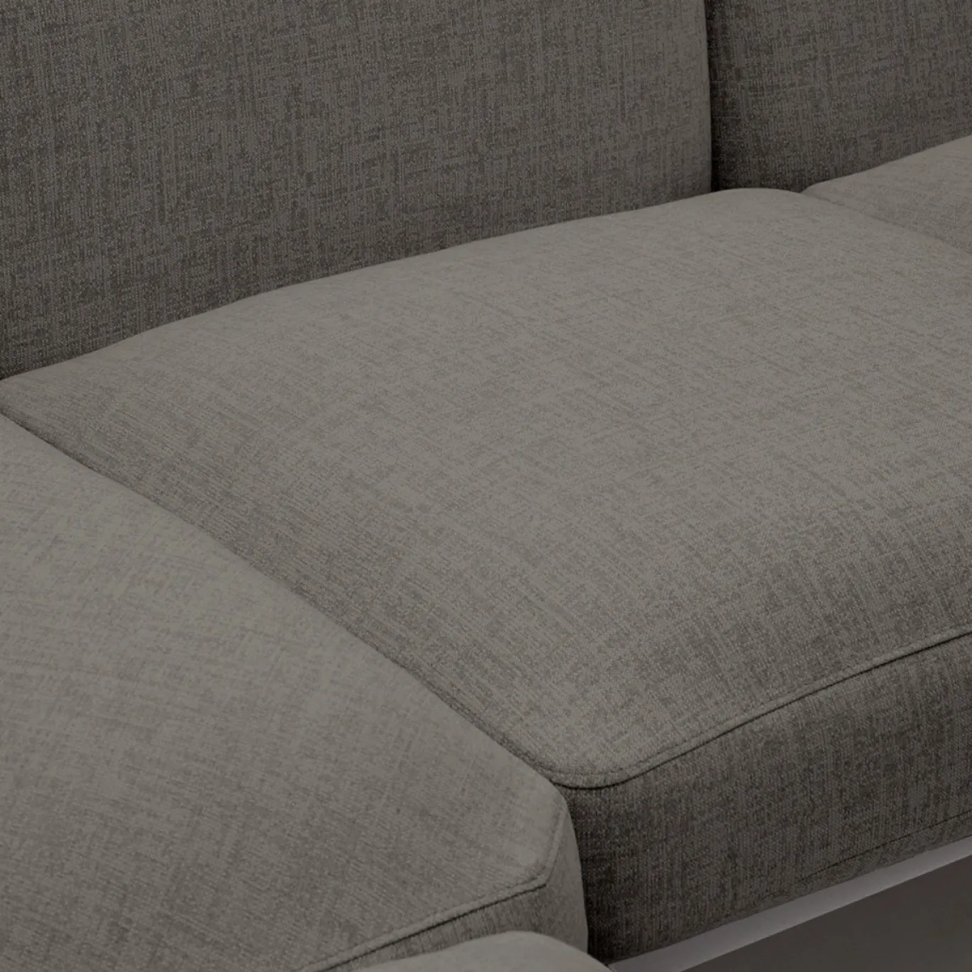 Kave Home Loungeset Sorells 5-Zits Grijs/Naturel