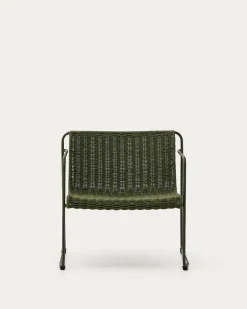 Kave Home Loungestoel Maurina Groen