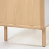 Kave Home Nachtkastje Anielle Massief Essenfineer 50x58,4cm