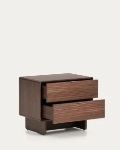 Kave Home Nachtkastje Norlen Walnoot 60cm