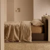 Kave Home Ottoman Bed Nahiri Grijs 180x200cm