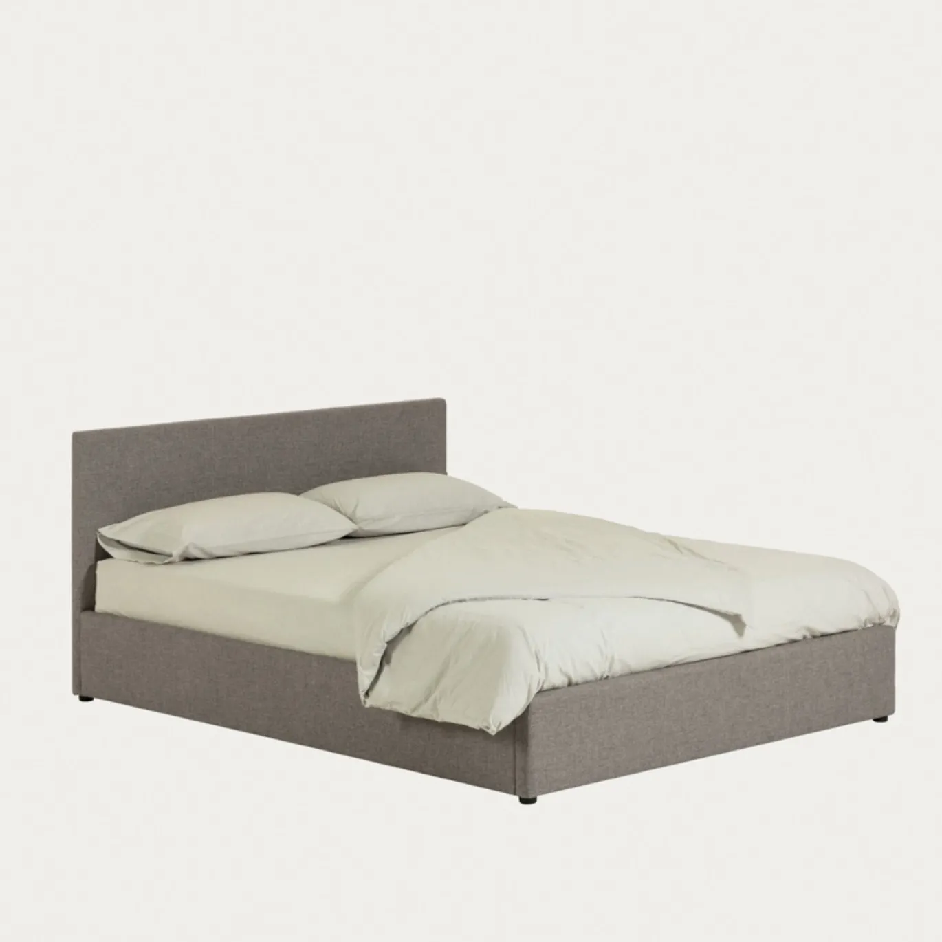 Kave Home Ottoman Bed Nahiri Grijs 180x200cm