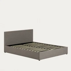 Kave Home Ottoman Bed Nahiri Grijs 180x200cm