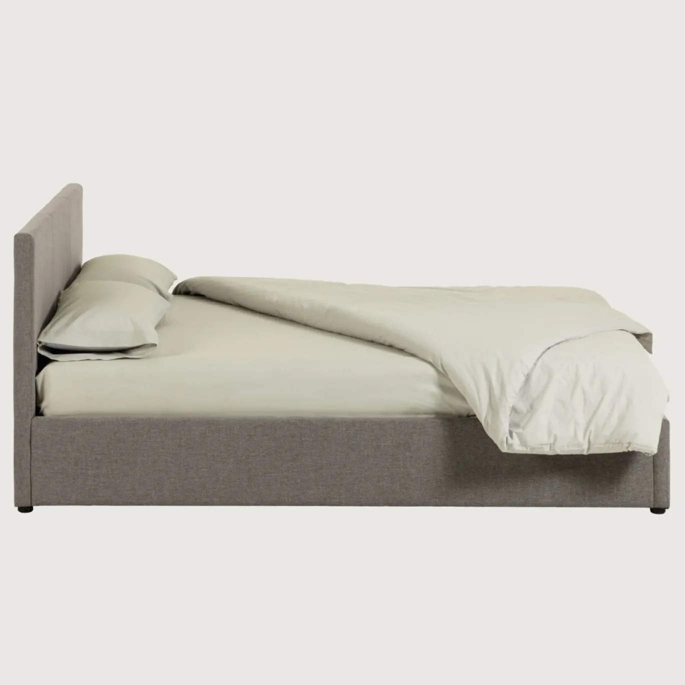 Kave Home Ottoman Bed Nahiri Grijs 180x200cm