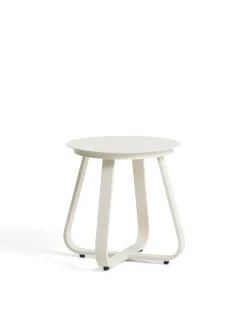 Kave Home Outdoor Bijzettafel Tamaris Aluminium Beige Ø48cm
