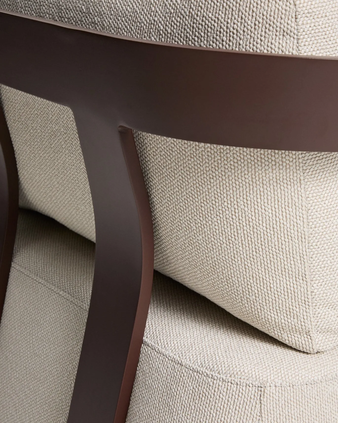 Kave Home Outdoor Fauteuil Tamaris Aluminium Bruin