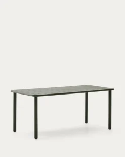 Kave Home Outdoor Tafel Brai Groen 180x90cm