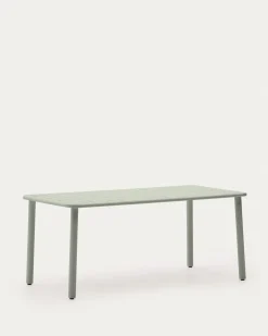 Kave Home Outdoor Tafel Brai Turquoise 180x90cm