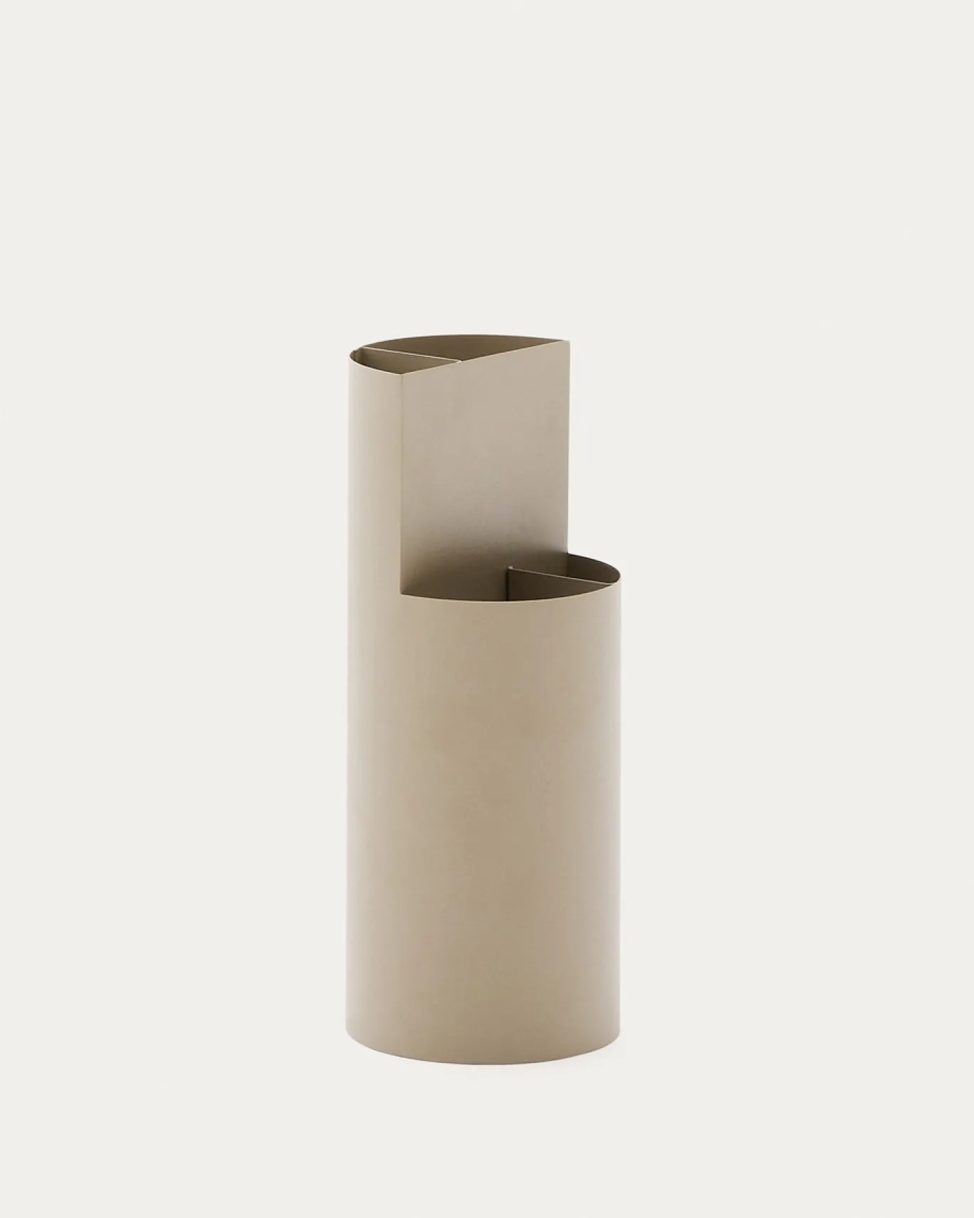 Kave Home Paraplubak Atin Beige Metaal