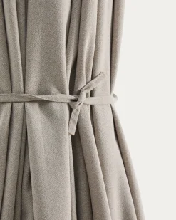 Kave Home Parasol Milna Staal Groen Beige Ø300cm