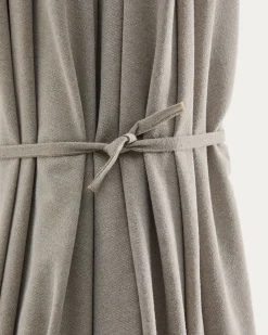 Kave Home Parasol Milna Staal Taupe Beige Ø300cm