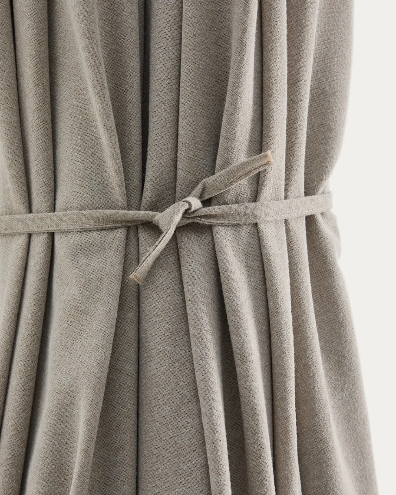 Kave Home Parasol Milna Staal Grafiet Beige Ø300cm