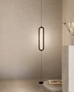 Kave Home Plafondlamp Bow Zwart Aluminium Ø16cm