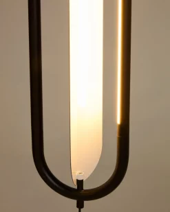 Kave Home Plafondlamp Bow Zwart Aluminium Ø16cm