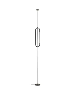 Kave Home Plafondlamp Bow Zwart Aluminium Ø16cm