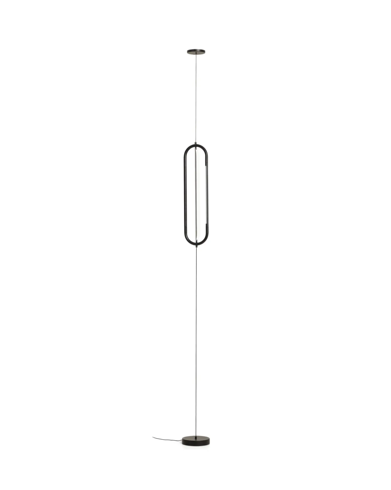 Kave Home Plafondlamp Bow Zwart Aluminium Ø16cm