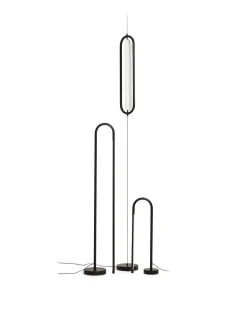 Kave Home Plafondlamp Bow Zwart Aluminium Ø16cm