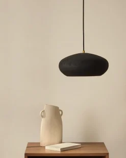 Kave Home Plafondlamp Inda Metaal Zwart Ø30cm