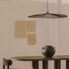 Kave Home Plafondlamp Makai Metaal Zwart Ø100cm