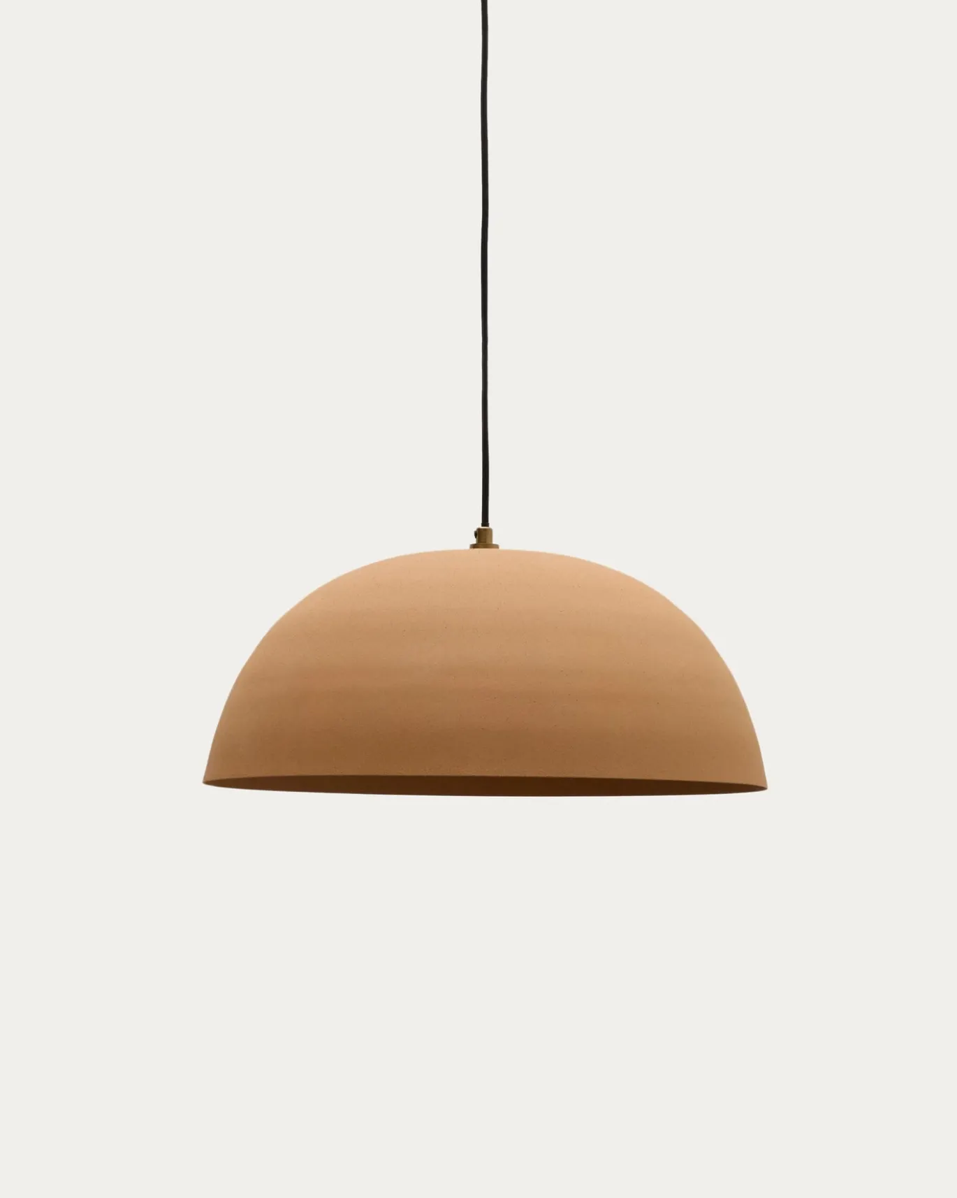Kave Home Plafondlamp Nibla Metaal Terracotta Ø46cm