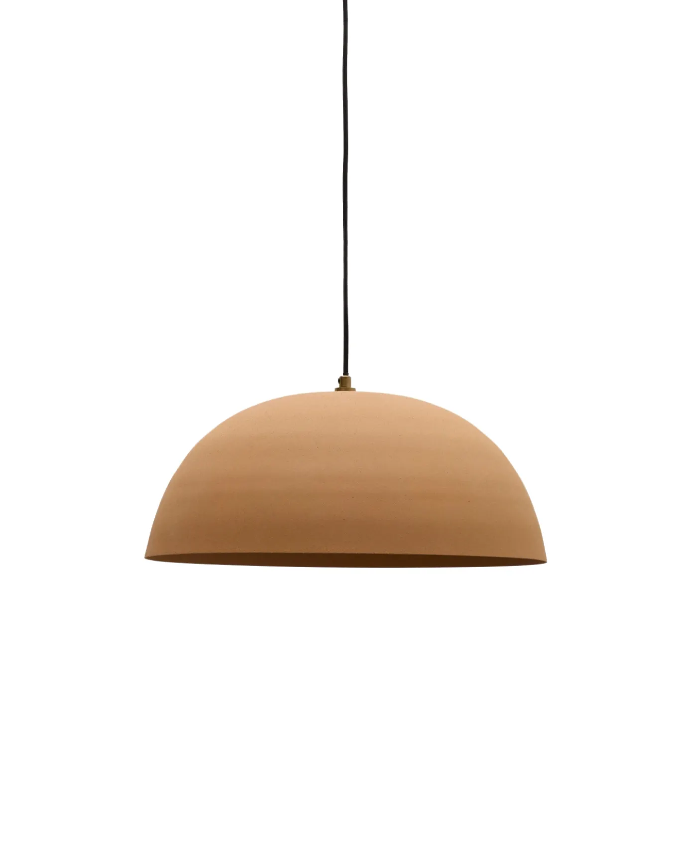 Kave Home Plafondlamp Nibla Metaal Terracotta Ø46cm