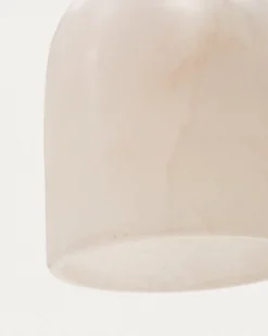 Kave Home Plafondlamp Shenli Albast Ø15cm