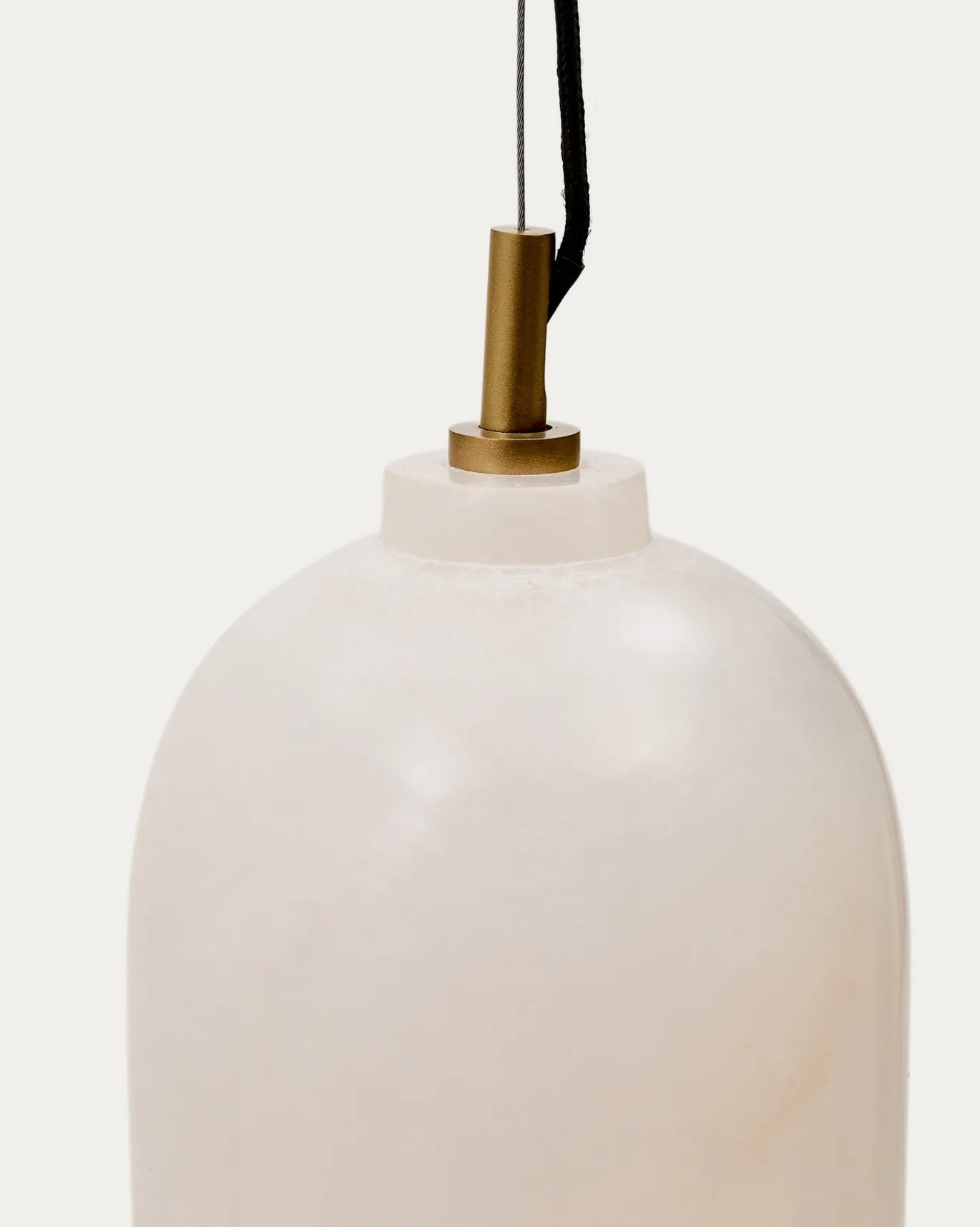 Kave Home Plafondlamp Shenli Albast Ø15cm