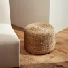 Kave Home Poef Someina Zeegras Ø40cm