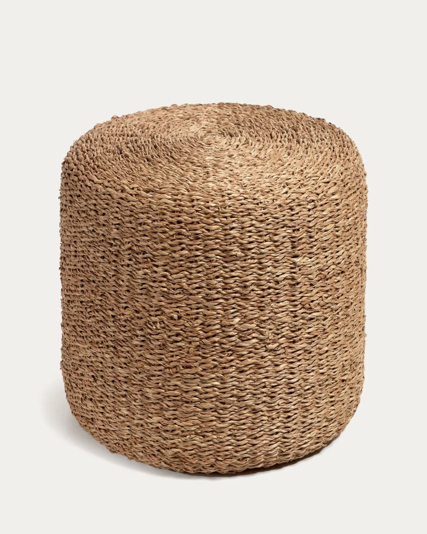 Kave Home Poef Someina Zeegras Ø40cm