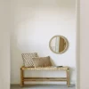 Kave Home Ronde Spiegel Aluin Hout Mindi Ø50cm
