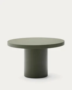 Kave Home Ronde Tafel Aiguablava Groen Cement Ø120cm