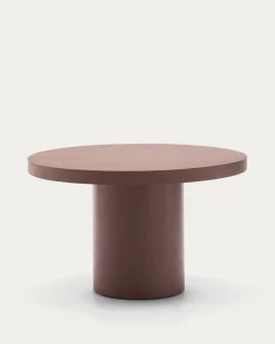 Kave Home Ronde Tafel Aiguablava Terracotta cement Ø120cm