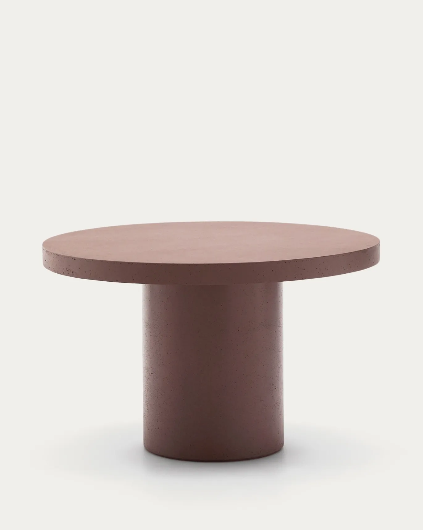 Kave Home Ronde Tafel Aiguablava Terracotta cement Ø120cm