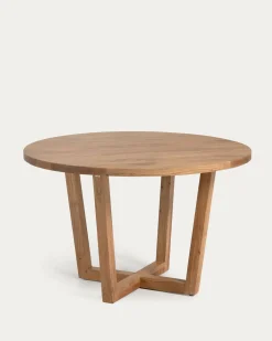 Kave Home Ronde Tafel Nahla Massief Acaciahout Ø120cm