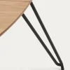 Kave Home Ronde Uitschuifbare Tafel Novac Ø120 (200)x75cm
