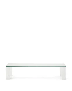 Kave Home Salontafel Adularia Glas 140cm