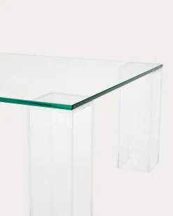Kave Home Salontafel Adularia Glas 140cm