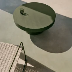 Kave Home Salontafel Aiguablava Cement Groen Ø90cm