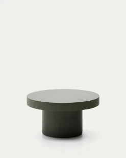 Kave Home Salontafel Aiguablava Cement Groen Ø90cm